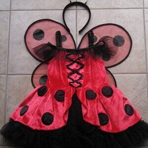Authentic Kids US 5-6T ladybug costume